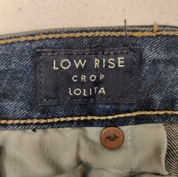 Lucky Brand Low Rise Crop Lolita Jeans - Picture 4 of 4